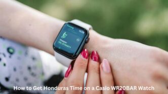 How to Get Honduras Time on a Casio WR20BAR Watch